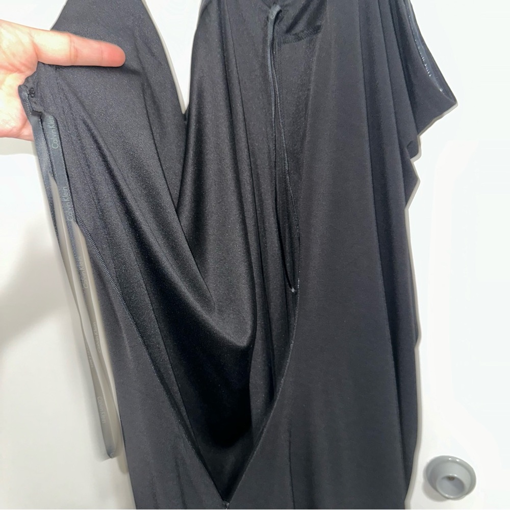🌷5/$20 Calvin Klein Black Ruched Mini Dress - Picture 6 of 8